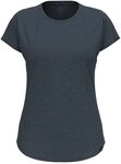 ODLO Wandershirt Damen Essential Natural I Funktionsshirt Wandern Atmungsaktiv I Polo
