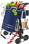 KESSER&reg; Einkaufstrolley Treppensteiger mit K&uuml;hlfach klappbar mit 56L Kapazit&auml;t und