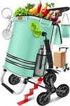 KESSER&reg; Einkaufstrolley Treppensteiger mit K&uuml;hlfach klappbar mit 56L Kapazit&auml;t und