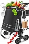 KESSER&reg; Einkaufstrolley Treppensteiger mit K&uuml;hlfach klappbar mit 56L Kapazit&auml;t und