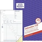 AVERY Zweckform 1720 Lieferschein (A5, selbstdurchschreibend, 2x40 Blatt) wei&szlig;/gelb