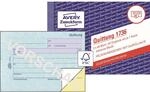 AVERY Zweckform 1736 Quittungsblock (A6 quer, 2x40 Blatt, selbstdurchschreibend,