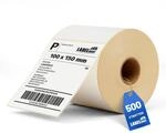 Labelident Versandetiketten 100 x 150 mm - 500 Thermoetiketten auf Rolle | Stark
