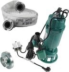 Tauchpumpe 1500W IBO 1,5 kW mit Zerkleinerer + 2" Storz C + 20m Schlauch -...