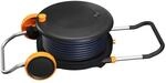 Fiskars Comfort Waterwheel L mit R&auml;dern, All-Inclusive-Bew&auml;sserungs-Set, 31,5 m