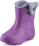 Ladeheid EVA Kinder Jungen M&auml;dchen Gummistiefel Regenschuhe gef&uuml;ttert...