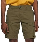 ONLY & SONS Herren Cargo Short ONSCAM Stage - Regular Fit - Schwarz Gr&uuml;n Beige,