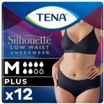 Tena H&uuml;fthohe Unterw&auml;sche Black, 12 St&uuml;ck, 12 St