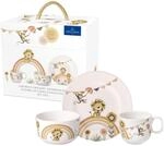 Villeroy & Boch &ndash; Boho Kids "Roar like a lion" Kindergeschirr-Set 3 teilig Beige,