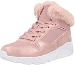 Skechers Girl's Uno Lite-Comfurt Collar Sneaker, Malvenfarben, 4.5 Big Kid