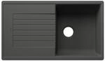 BLANCO ZIA 5 S | Granitsp&uuml;le aus SILGRANIT vulkangrau | Einbauart: Einbau von Oben 