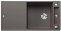 BLANCO AXIA III XL 6 S | Granitsp&uuml;le aus SILGRANIT vulkangrau | Einbauart: Einbau