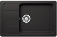 SCHOCK K&uuml;chensp&uuml;le Formhaus D-100LS in Onyx I Granitsp&uuml;le aus CRISTALITE&reg; I