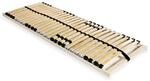 vidaXL Lattenrost 28 Latten 7 Zonen 70x200cm Lattenrahmen Bettrost Holzlatten