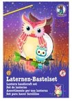 Ursus 18710015F - Laternen Bastelset Easy Line, Eule, ca. 21, 8 x 21 x 10, 3 cm, Set