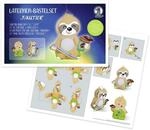 Ursus 187400003F - Laternen-Bastelset Faultier, Komplett-Set zum Selber-Basteln einer