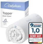 Dailydream Matratzen Topper 90x190cm | Memory Foam | 5cm hoch | Edition Clean Ocean,