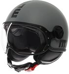 MOMO Design - FGTR CLASSIC E2206, Jet-Helm, offener Helm f&uuml;r Motorr&auml;der und