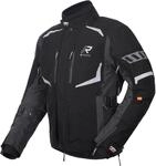 Rukka Ventu-R wasserdichte Motorrad Textiljacke, schwarz/dunkelgrau, 50