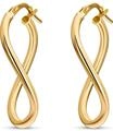 CHRIST Damen-Creolen 375er Gelbgold One Size 87489035
