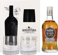 Angostura 1919 Premium Gold Rum Deluxe Aged Blend 40% Vol. 0,7l in Geschenkbox mit 2 Angostura 1919 Premium Gold Rum Deluxe Aged Blend 40% Vol. 0,7l in Geschenkbox mit 2
