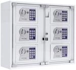 Rottner Schl&uuml;sselausgabe Keysystem 6 Outdoor Elektronikschloss wei&szlig;...