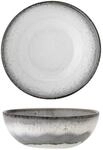 Bloomingville Paula Schale, Grau, Steingut, D16,5xH5 cm