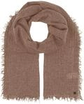 FRAAS Damen-Schal 70 x 180 cm - Modische Stola mit Fransen aus Wolle - Perfekt f&uuml;r