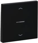 Jung BTLS17101PSWM JUNG HOME Taster 1-fach mit Pfeilsymbolen Graphitschwarz matt
