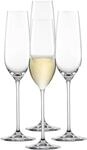 SCHOTT ZWIESEL Sektglas Fortissimo (4er-Set), elegante Champagner Gl&auml;ser mit