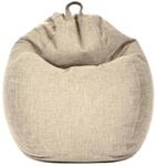 Green Bean Indoor Sitzsack Home Linen mit 200 Liter mit EPS-Perlen F&uuml;llung Kuschelig