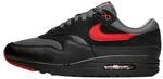 Nike FZ5808-008 AIR MAX 1 ESS Herren Black/University RED-Iron Grey EU 43