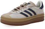 adidas Women's Gazelle Bold Schuh Cream White/Night Indigo/Magic Beige 41 1/3