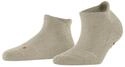 FALKE Damen Sneakersocken Keep Warm W Sn Wolle kurz einfarbig 1 Paar, Beige Melange
