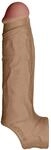 Shaft Sheath Model F Liquid Silicone Sleeve Oak 17,5 cm