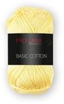 Pro Lana Basic Cotton 50g - Farbwahl (21 - pastellgelb)