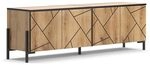Vicco Lowboard Hatto, Eiche, 156.8 x 50 cm, geeignet zur Ablage und...