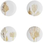 Rosenthal TAC Gropius Festive C. Trees Set 4 Teller flach 10cm