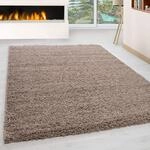 Exquisiter Hochflor-Teppich - Weich, Flauschig und Pflegeleicht, Rundes Design...