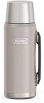THERMOS ICON BEVERAGE BOTTLE 1,20l, beige/sandstone mat, Thermosflasche 1200ml,