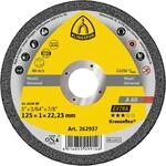 Klingspor Kronenflex A 60 Extra Trennscheiben 125 x 1 x 22,23 mm gerade f&uuml;r