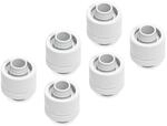 Alphacool Verbindung Eiszapfen 16/10mm Anschraubt&uuml;lle G1/4 - White Sixpack