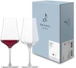 Zwiesel Glas Rotweinglas Bouquet (2er-Set), elegante Gl&auml;ser f&uuml;r Rotwein,
