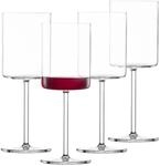 SCHOTT ZWIESEL Rotweinglas Modo (4er-Set), geradlinige Weingl&auml;ser f&uuml;r Rotwein,