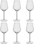 alpina Weingl&auml;ser Wei&szlig;wein - Weingl&auml;ser Set 6 Teilig - Weinglas 37cl -