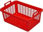 Lockweiler 103-906242 W&auml;schekorb, eckig, Kunststoff, 62 x 43 x 25 cm, 45...