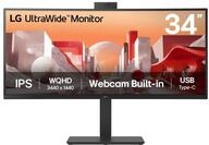 LG 34BA85QE-B Monitor PC 86,4 cm [34] 3440 x 1440 Pixel Wide Quad HD LCD Nero...