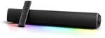 CREATIVE Sound Blaster GS5 RGB Gaming Soundbar mit SuperWide-Technologie,