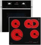 KKT KOLBE Herdset SET8805CH59AL, Backofen und Kochfeld mit Rahmen | 60 cm...