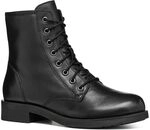 GEOX WOMAN D RAWELLE BIKER/AMPHIBIANS BOOTS BLACK 37_EU
